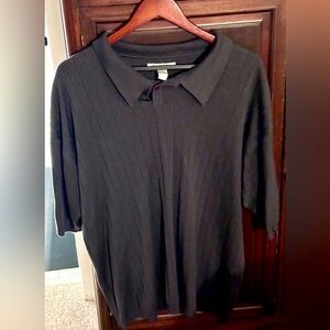 Men's Black cotton Cassel shirt